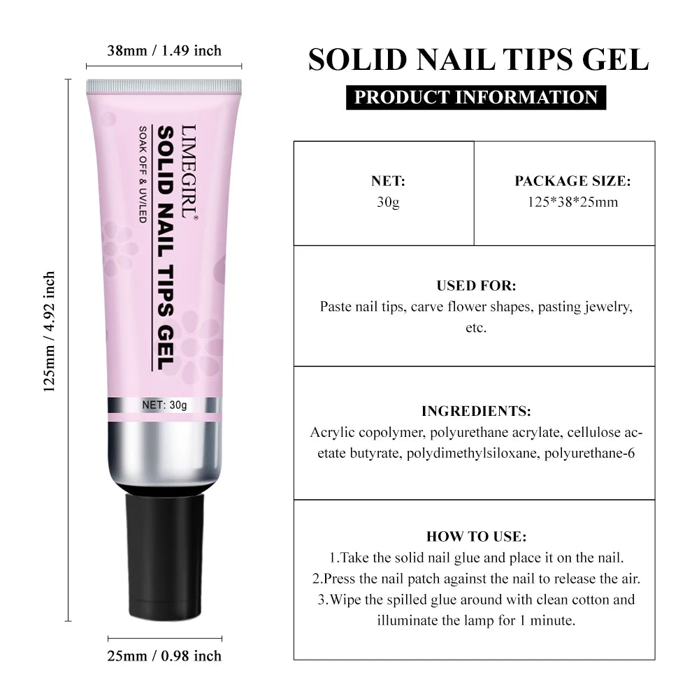Strong Nail Adhesive Gel