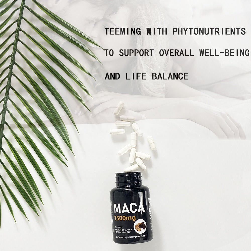 Maca Capsules root herbal supplement maca extract energy stamina maca root extract capsules