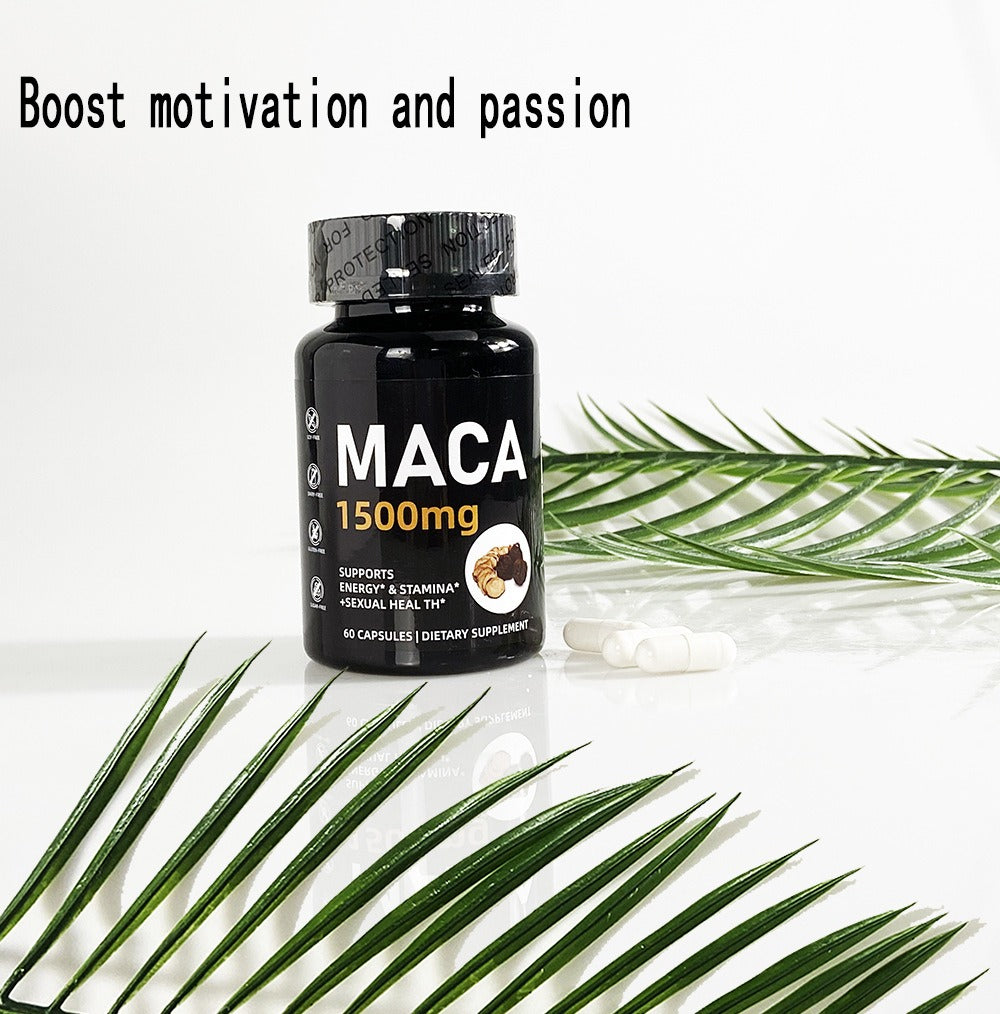 Maca Capsules root herbal supplement maca extract energy stamina maca root extract capsules