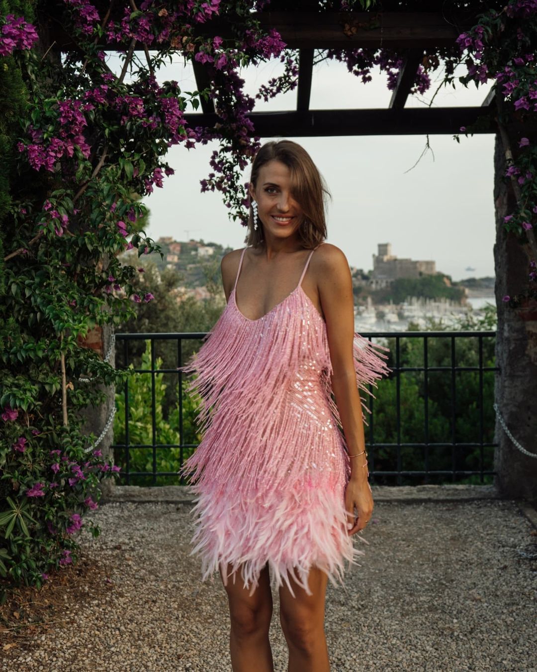 Feather & Shine Dress