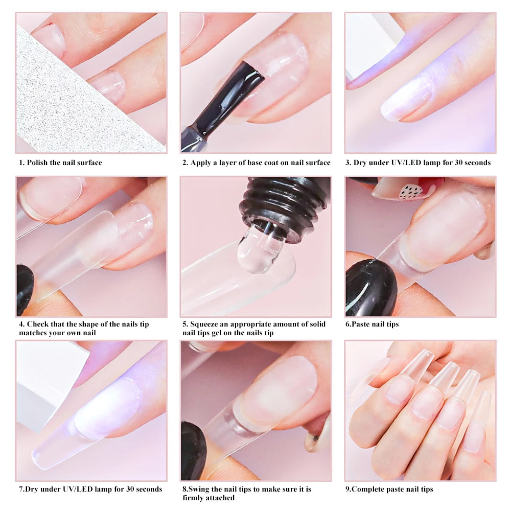 Strong Nail Adhesive Gel