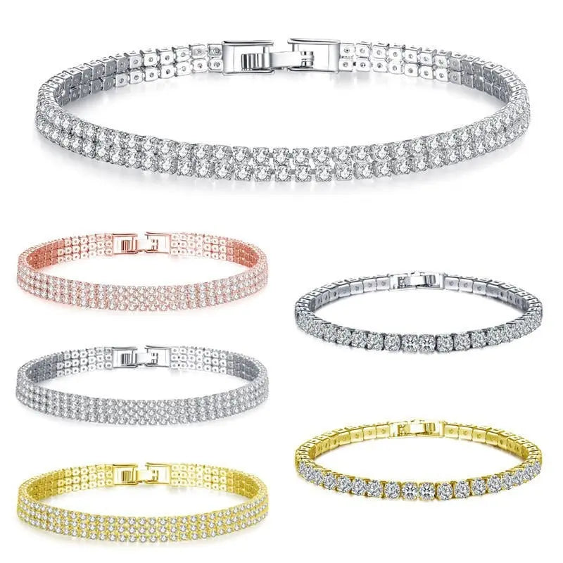 Full diamond zircon couple bracelet jewelry gift eprolo