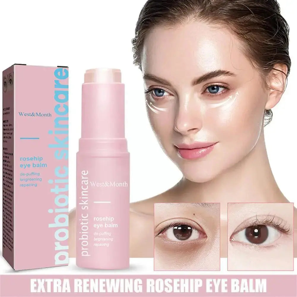 Women Extra Renewing Rosehip Eye Balm For Face Lifting Moisturizing Balm Stick Deep Hydration Moisturizer Eye Care eprolo