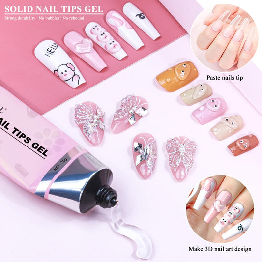 Strong Nail Adhesive Gel