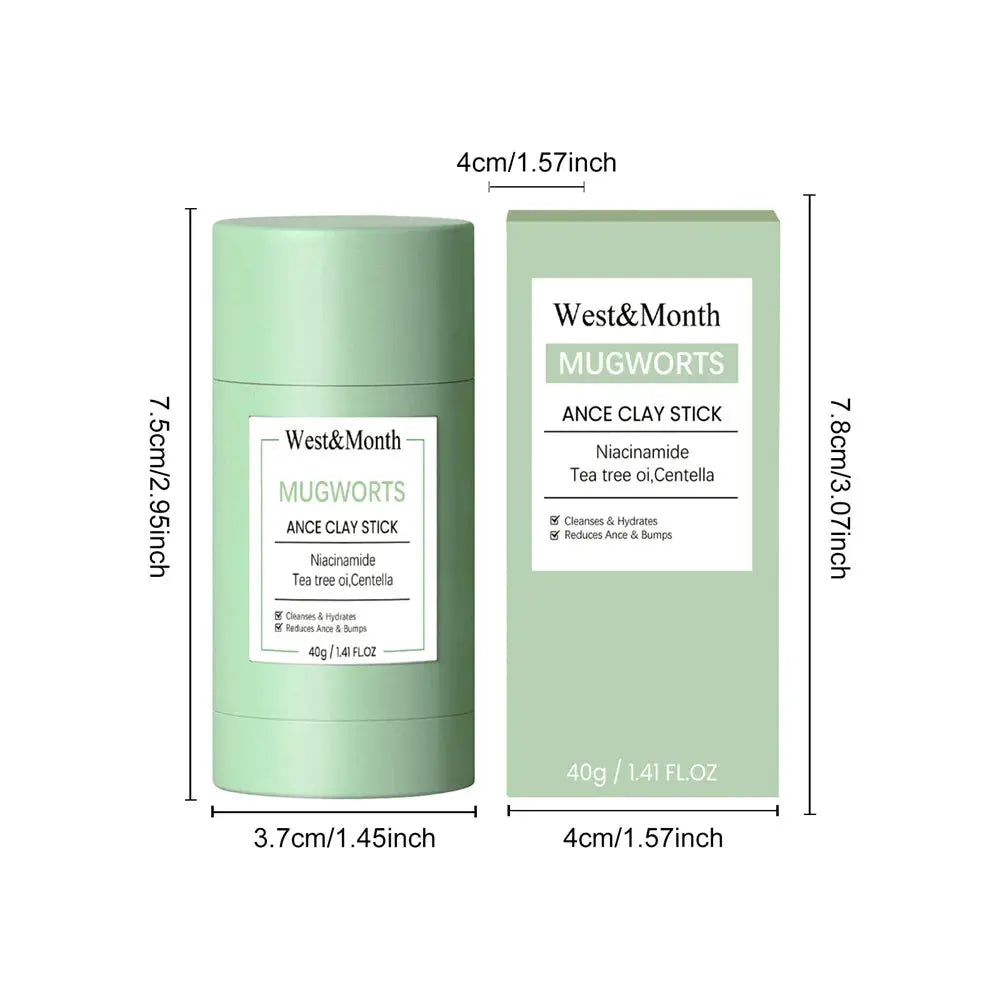 West & Month Blackhead Remove Solid Mud Film Refreshing Skin Cleaning Face Mask Moisturize Control Oil Shrink Pores Skin Care eprolo