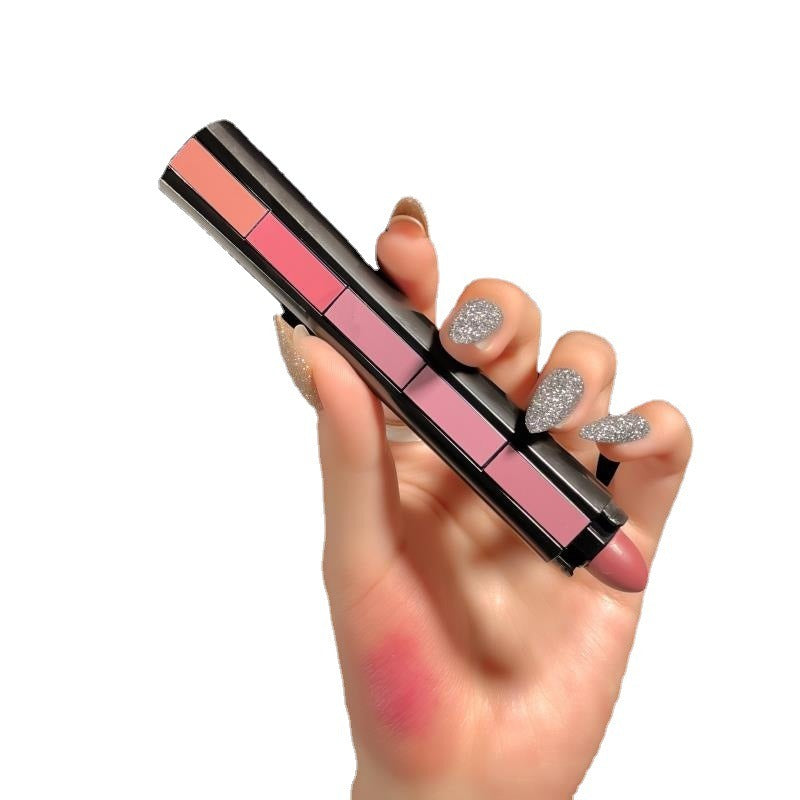5-Color Matte Velvet Lip Gloss Set