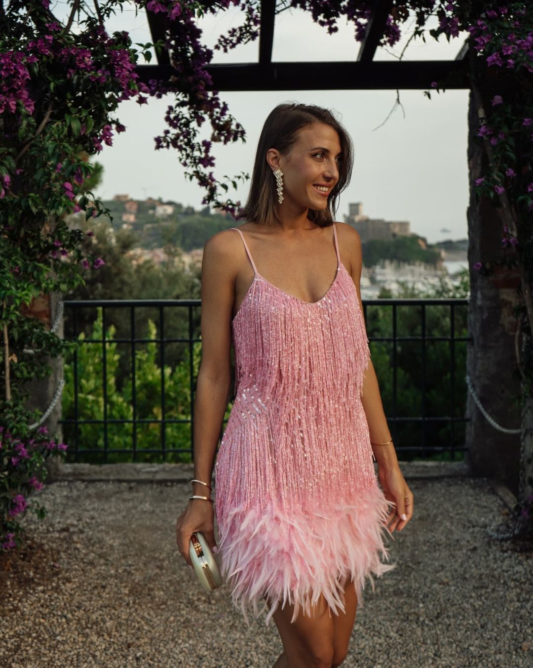 Feather & Shine Dress