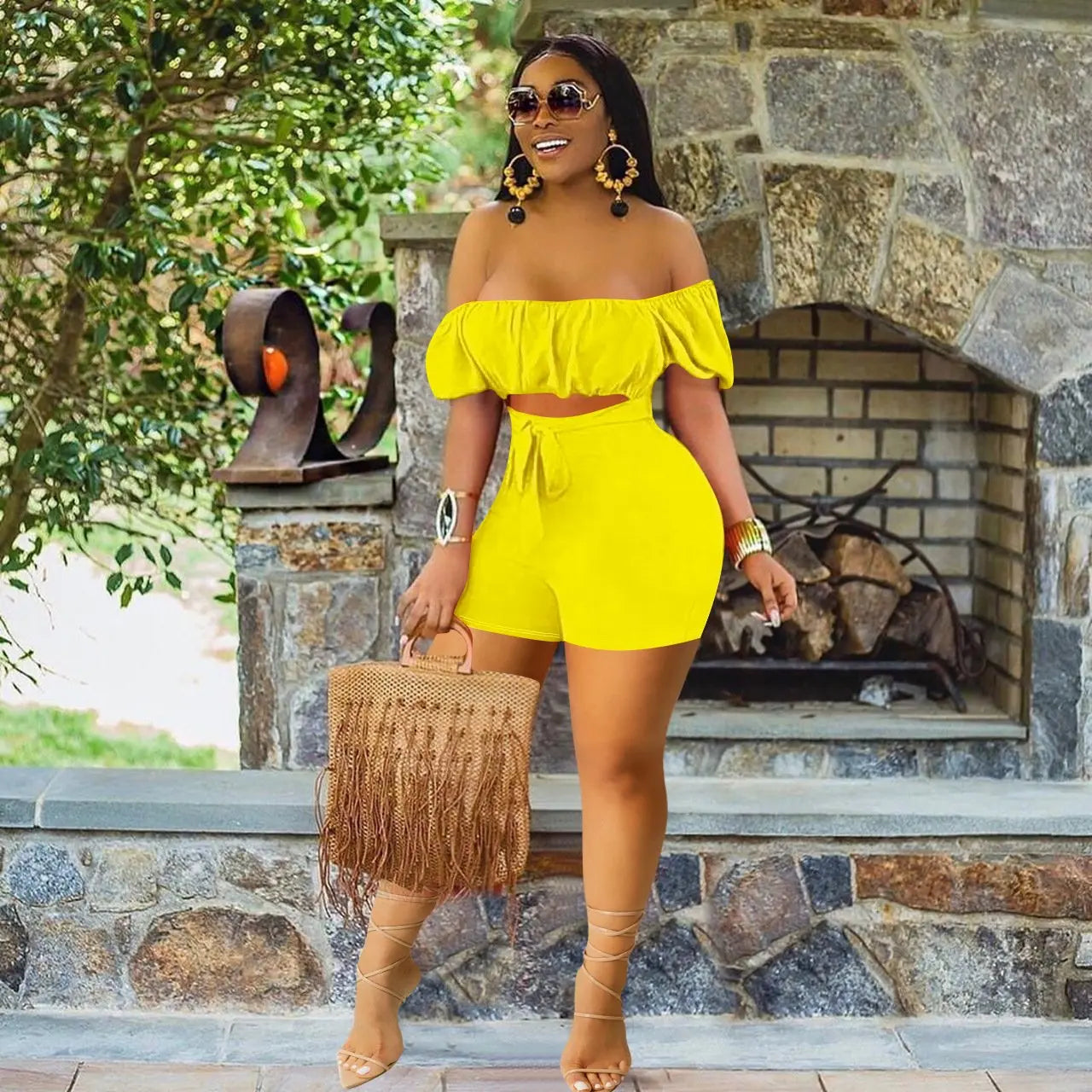 Cutout High-Waist Jumpsuit - product image 4