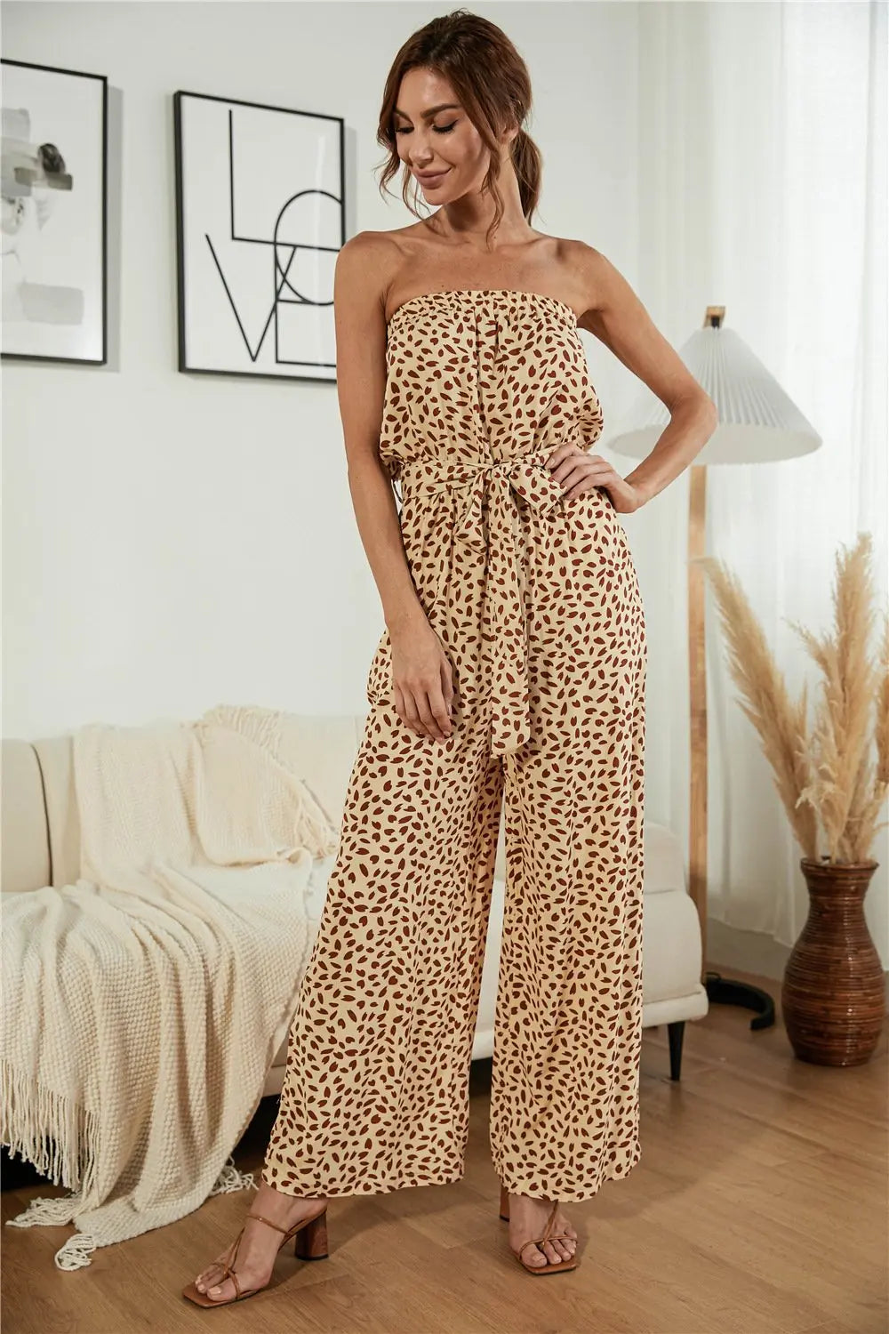 Lovebound Strapless Jumpsuit - product image 1