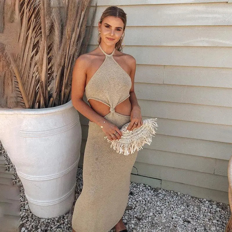 Sultry Knit Strappy Maxi - product image 1