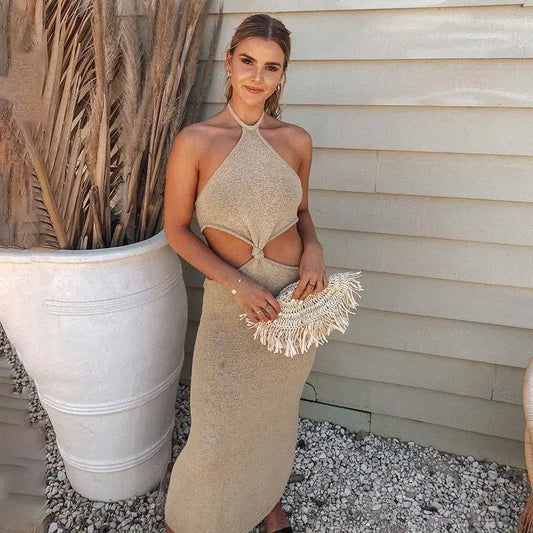 Sultry Knit Strappy Maxi - product image 1