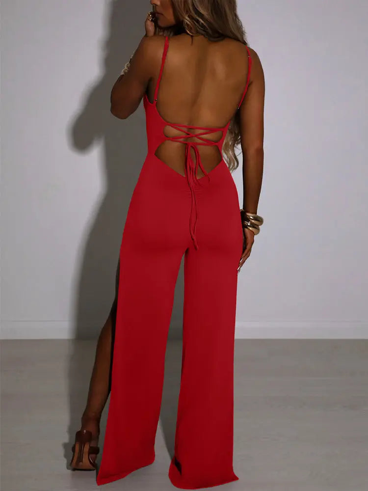Chic Slit Jumpsuit - product image 3