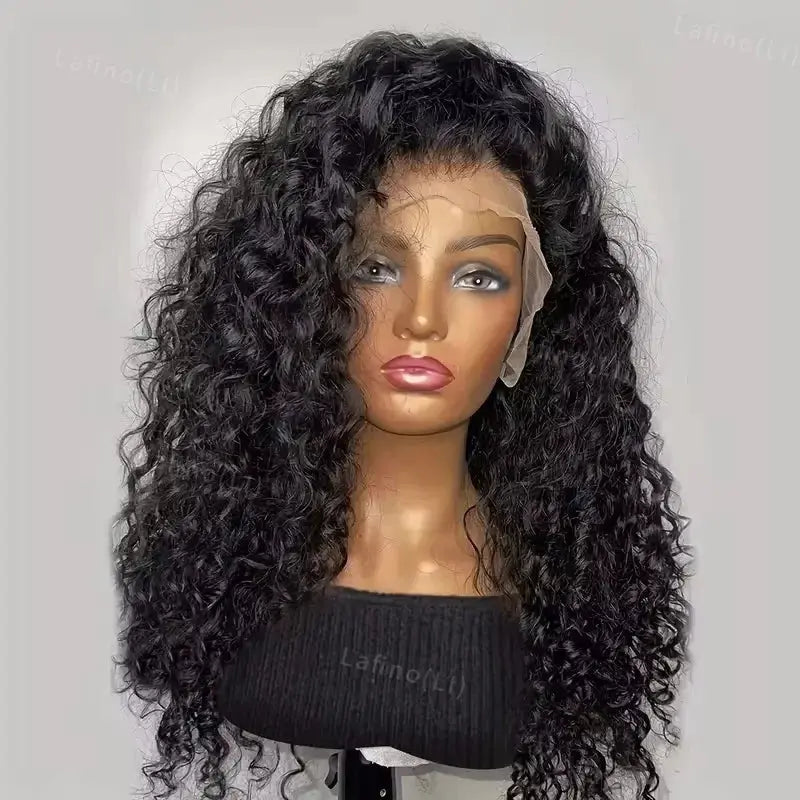 Curly Human Hair Wigs For Women Water Wave Lace Front Wig 13x4 13x6 Lace Frontal Deep Wave Wig 100% Human Hair Hd Lace Wigs