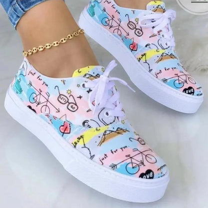 Graffiti Chic Sneakers - product image 1