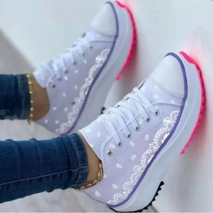 Patterned Women's Casual Sneakers - product image 2