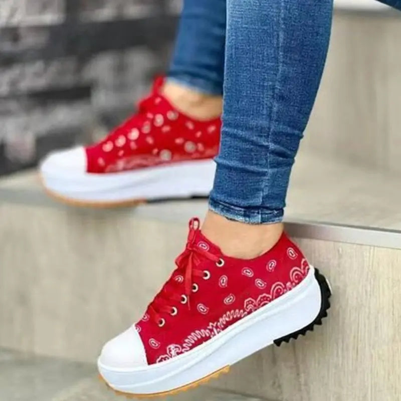 Patterned Women's Casual Sneakers - product image 1